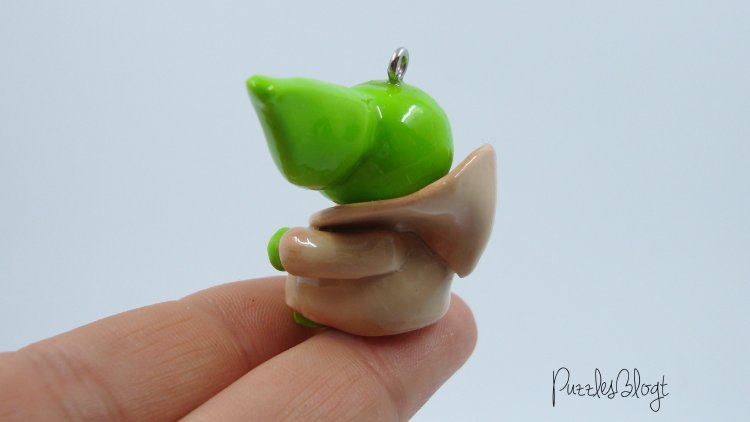 Polymer clay Charm YODA Polymer clay Charm YODA