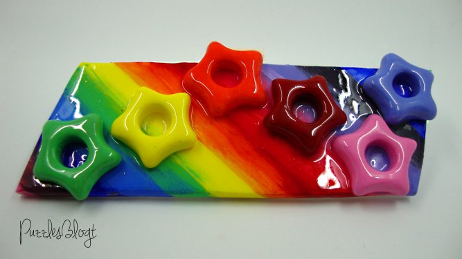 100% Handarbeit Verdampfer Ständer Rainbow 100% Handarbeit