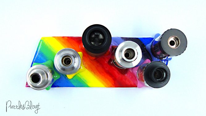 Aufgeräumte Verdampfer Verdampfer Ständer Rainbow Aufgeräumte Verdampfer