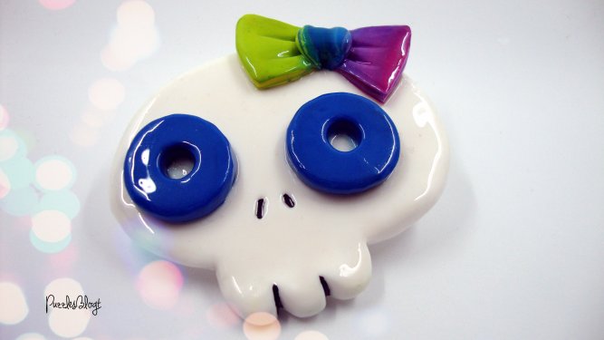 Verdampfer Ständer Skull Frontalansicht